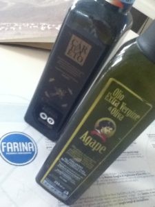 Olio extravergine di Oliva Cartoceto DOP e di Agape 