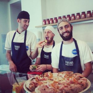 Alberto, Mirco e Armando pizzeria farina pesaro