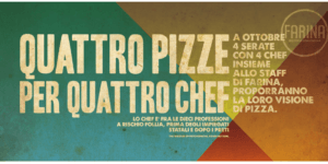 Quattro pizze per quattro chef