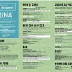 Il menù stagionale di Farina