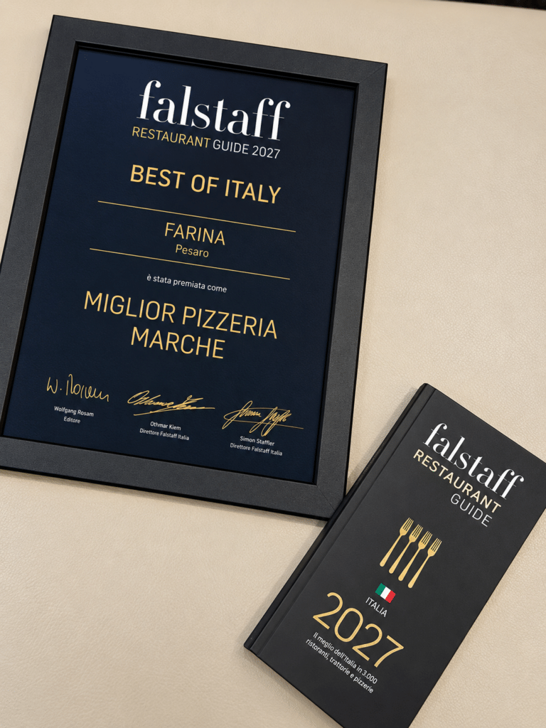 Farina è la miglior pizzeria delle Marche secondo Falstaff